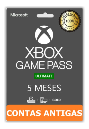 Xbox Game Pass Ultimate 5 Meses - Código De 25 Dígitos Xbox